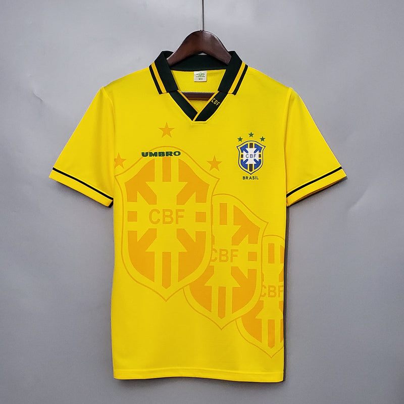 Camisa Brasil Home 93/94 - Versão Retro