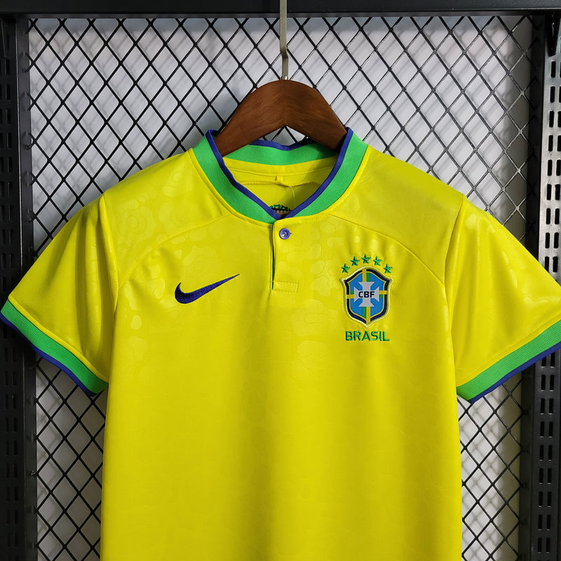 Kit Infantil Brasil Home 2022