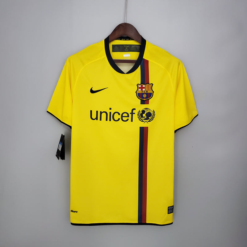 Camisa Barcelona Away 08/09 - Versão Retro