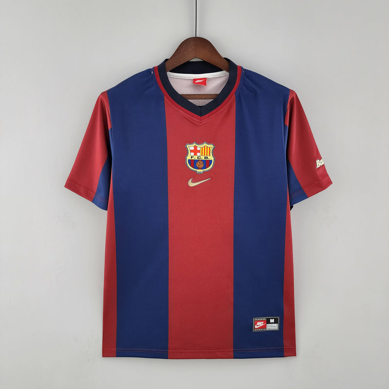 Camisa Barcelona Titular 98/99 - Versão Retro