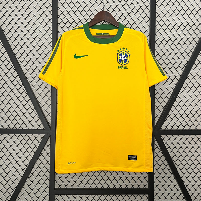 Camisa Brasil Home 2010- Versão Retro