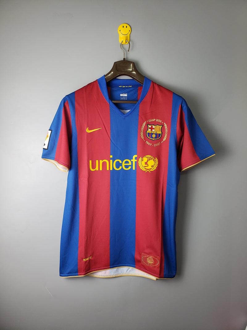 Camisa Barcelona Home 07/08 - Versão Retro