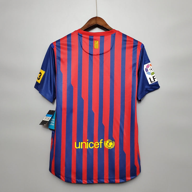 Camisa Barcelona Titular 11/12 - Versão Retro