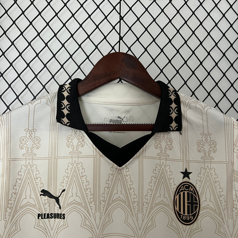 Camisa Milan 23/24 Bege- Versão Torcedor