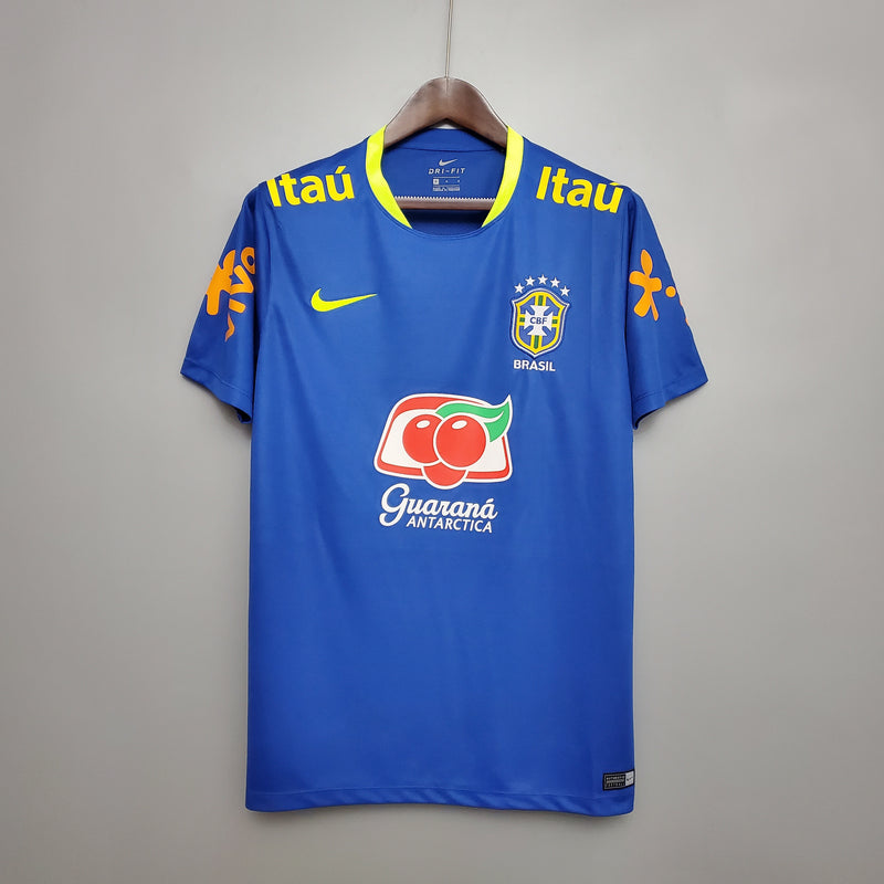 Camisa Brasil Treino 2018 Azul