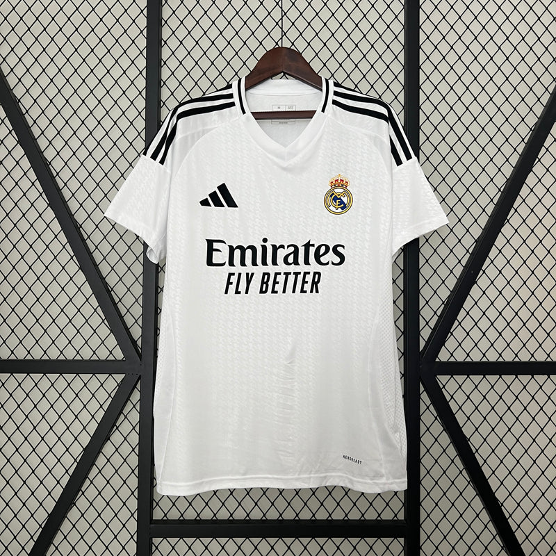 Camisa Real Madrid Home 24/25 - Modelo Torcedor Lançamento