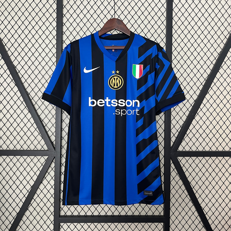 Camisa Inter de Milão Home 24/25 - Modelo Torcedor Masculina