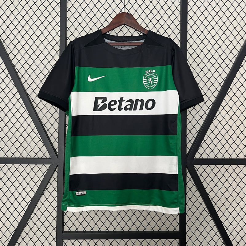 Camisa Sporting Home 24/25 Modelo Torcedor