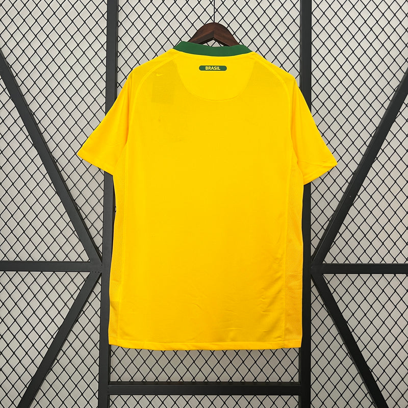 Camisa Brasil Home 2010- Versão Retro