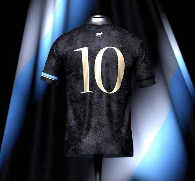 Camisa Argentina Edição Especial Lionel Messi - Comma Football Modelo Torcedor