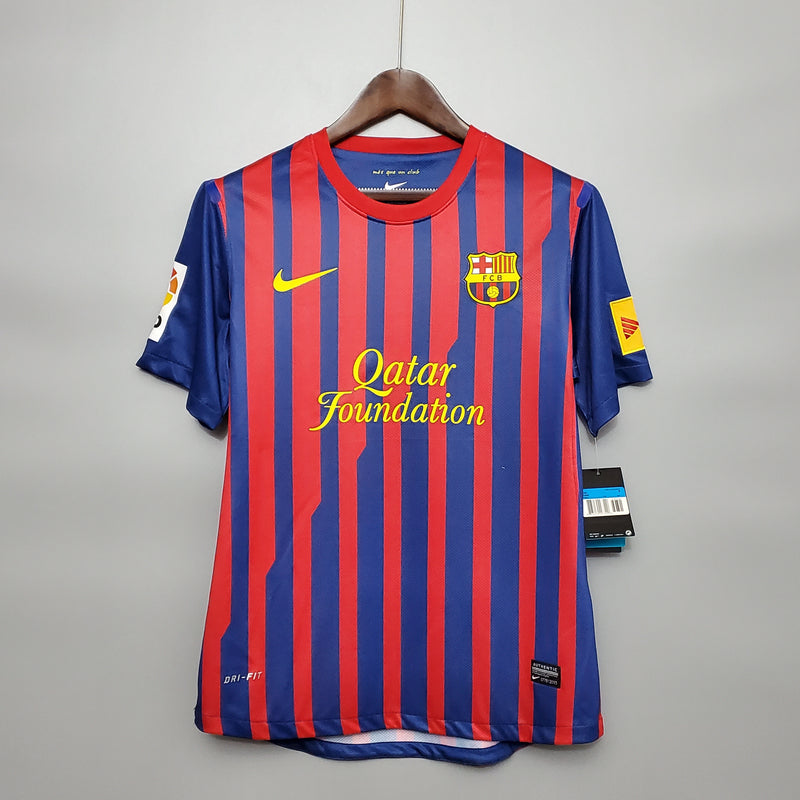 Camisa Barcelona Titular 11/12 - Versão Retro