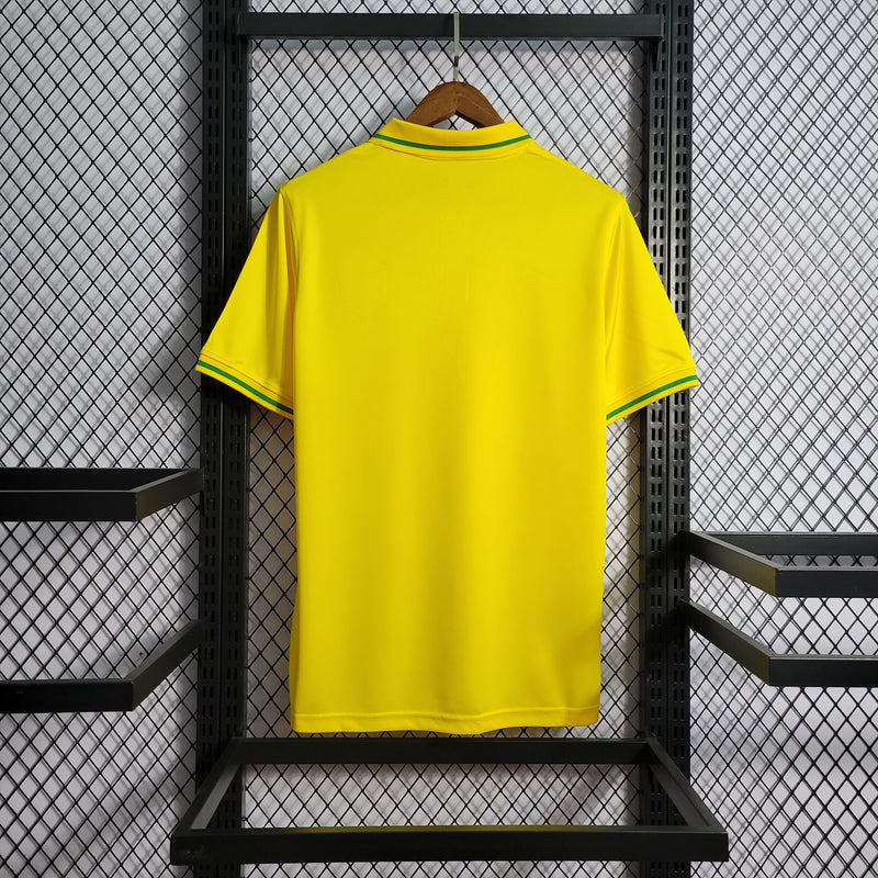 Camisa Polo Brasil - Amarela