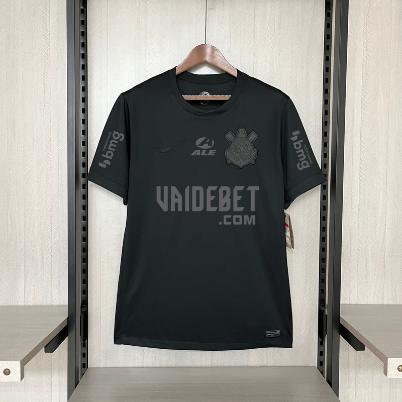 Camisa Corinthians Away 24/25 - Versão Torcedor com patrocínios