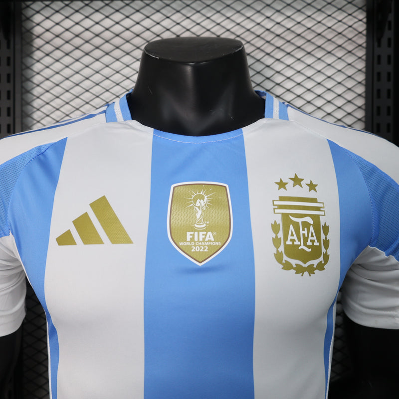 Camisa Argentina Home 24/25 - Adidas Jogador Masculina