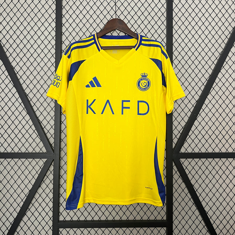 Camisa Al Nassr Home 24/25 - Modelo Torcedor Masculina