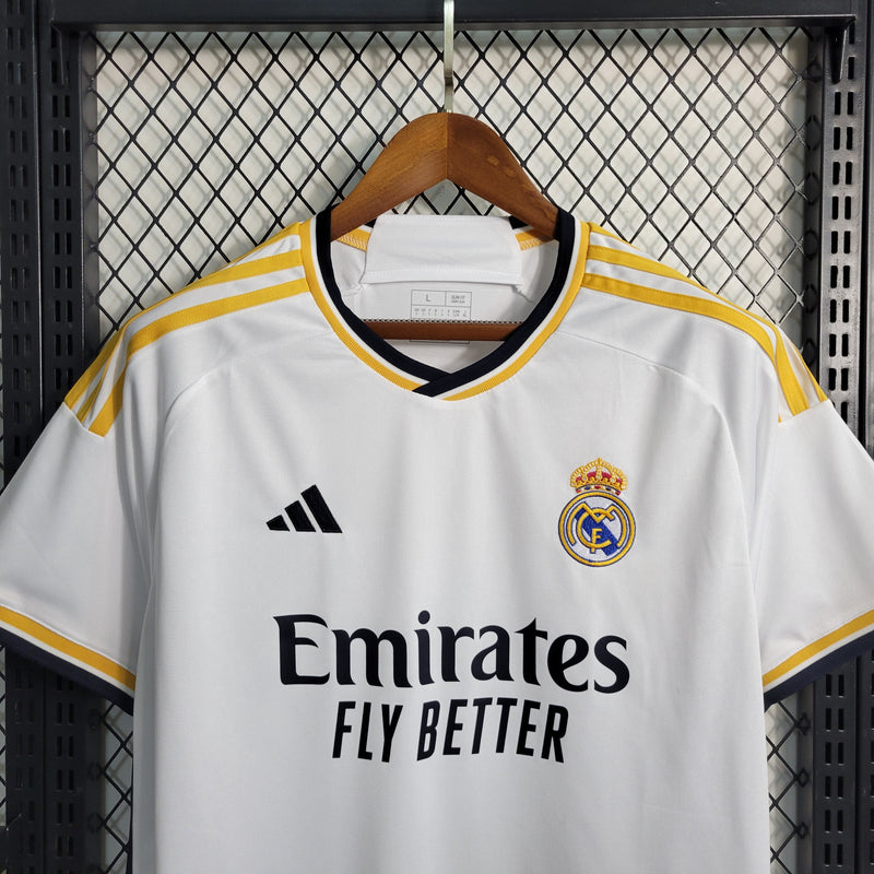 Camisa Real Madrid Home 23/24 - Adidas Torcedor Masculina