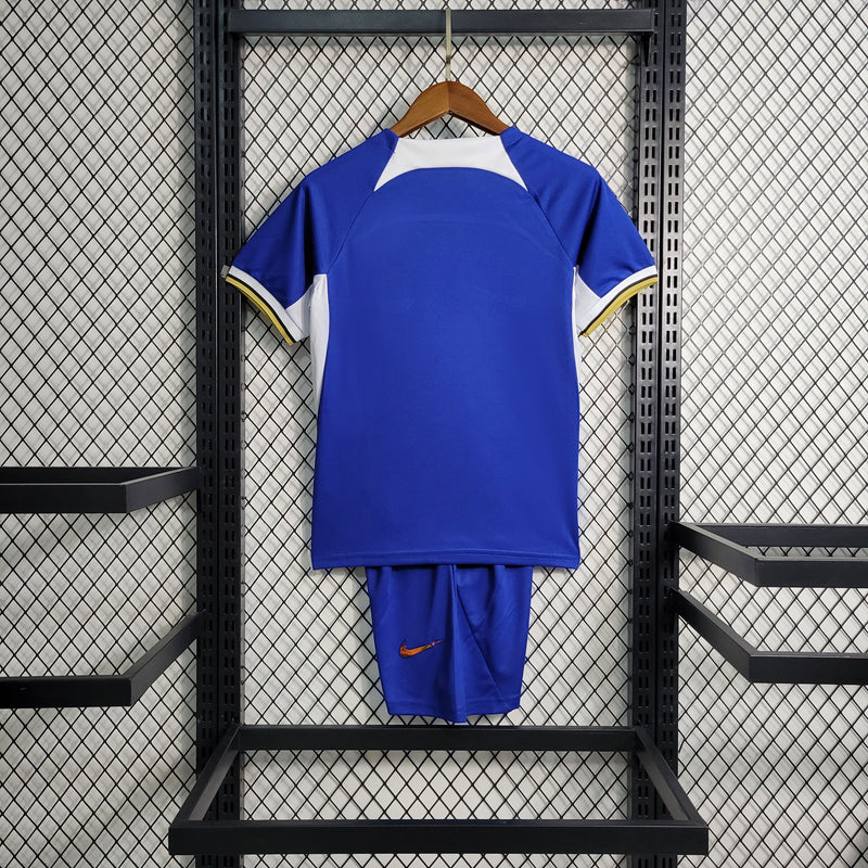 Kit Infantil Chelsea Home 23/24