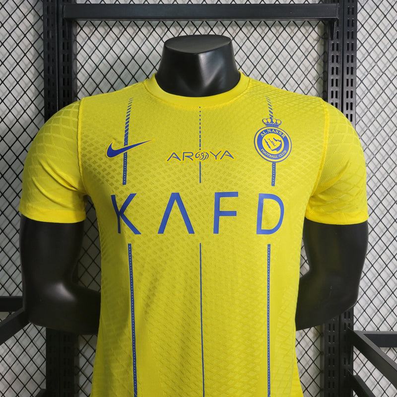 Camisa Al Nassr Home 23/24 - Nike Jogador Masculina