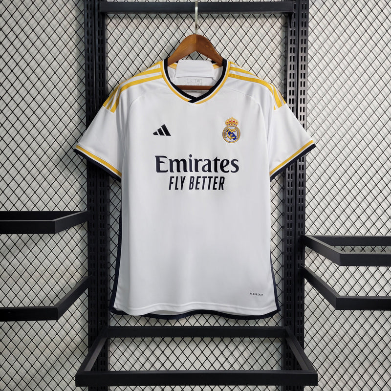 Camisa Real Madrid Home 23/24 - Adidas Torcedor Masculina