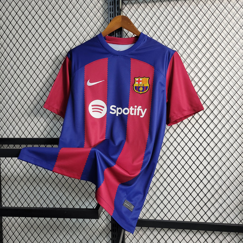 Camisa Barcelona Home 23/24 - Nike Torcedor Masculina