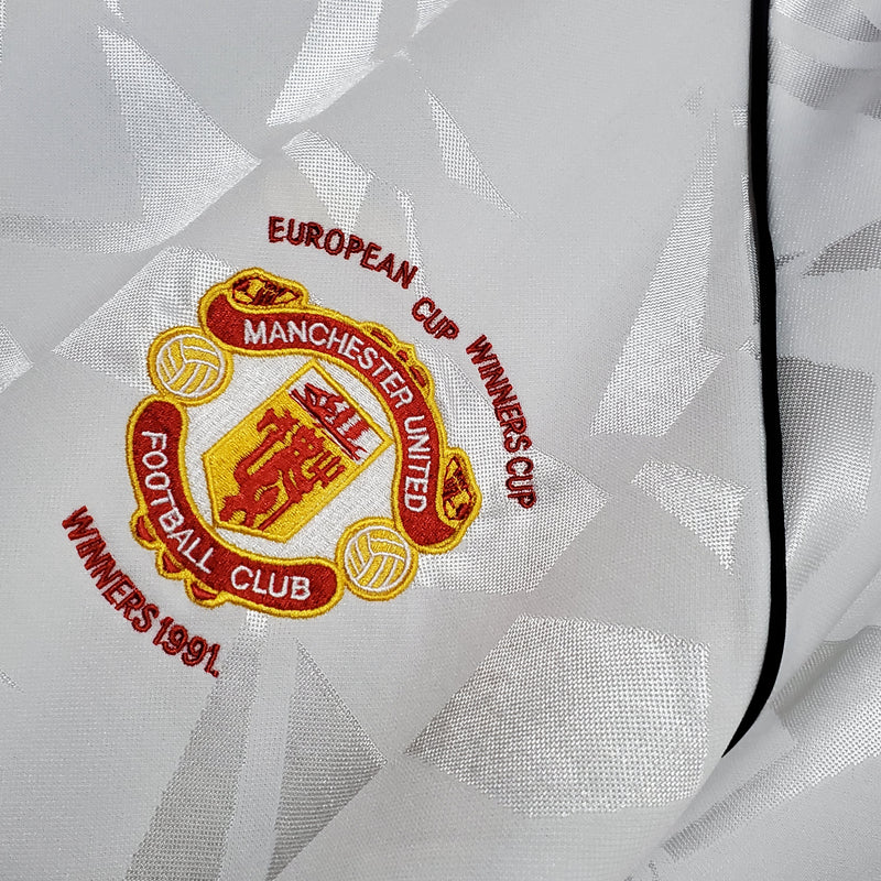 Camisa Manchester United Reserva 1991 - Versão Retro