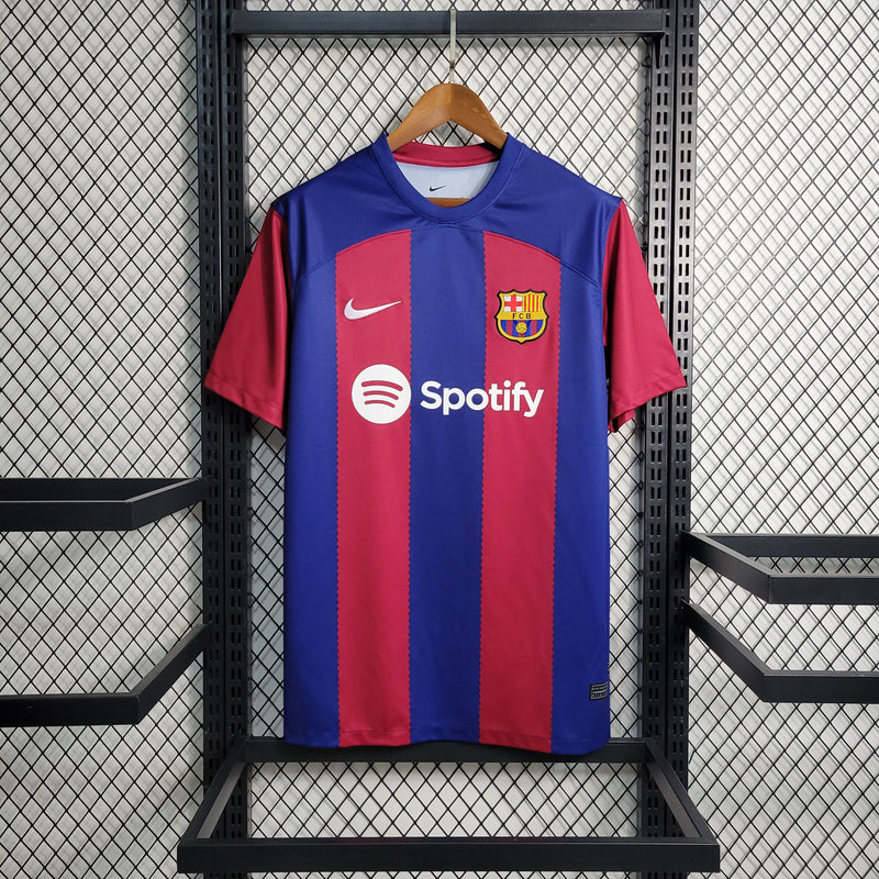 Camisa Barcelona Home 23/24 - Nike Torcedor Masculina