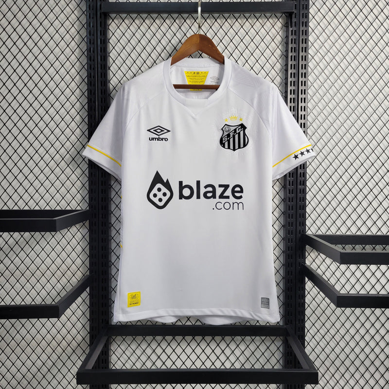 Camisa Santos Home 23/24 - Umbro Torcedor Masculina - Lançamento