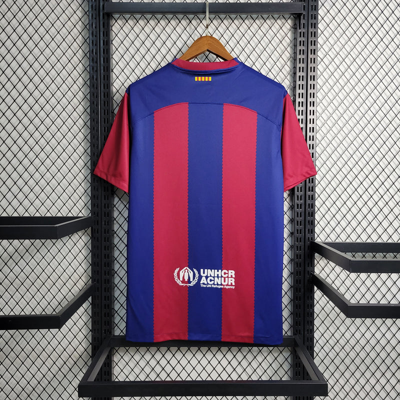 Camisa Barcelona Home 23/24 - Nike Torcedor Masculina